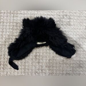 Spirithood Black Wolf half hood